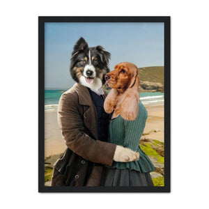 Poldark: Custom Pet Portrait - Paw & Glory - Dog Portraits - Pet Portraits