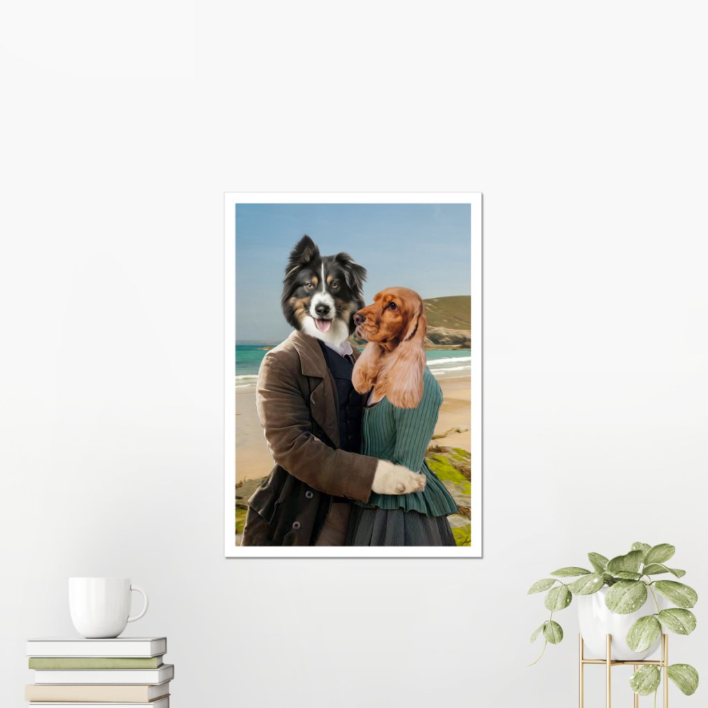 Poldark: Custom Pet Poster - Paw & Glory - Dog Portraits - Pet Portraits