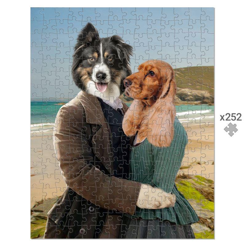 Poldark: Custom Pet Puzzle - Paw & Glory - Dog Portraits - Pet Portraits