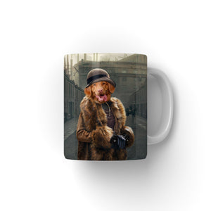 Polly (Peaky Blinders Inspired): Custom Pet Coffee Mug - Paw & Glory - Dog Portraits - Pet Portraits