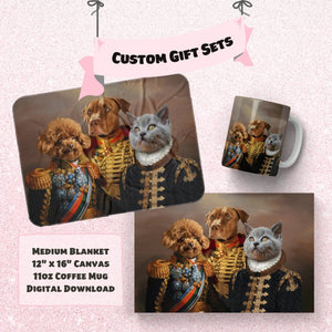 Premium Gift Set (Costume Themes) - Paw & Glory - Dog Portraits - Pet Portraits