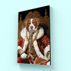 Prince Consort: Custom Pet Canvas - Paw & Glory - Dog Portraits - Pet Portraits