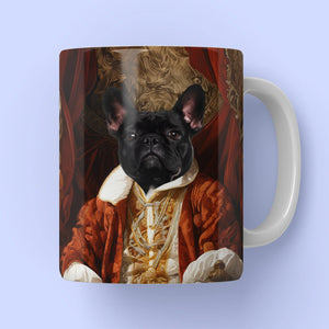 Prince: Custom Pet Coffee Mug - Paw & Glory - Dog Portraits - Pet Portraits