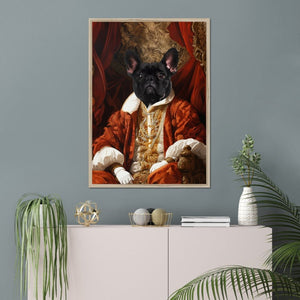 Prince: Custom Pet Portrait - Paw & Glory - Dog Portraits - Pet Portraits