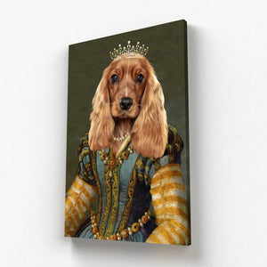 Print Your Digital 1 Pet Portrait On A Canvas - Paw & Glory - Dog Portraits - Pet Portraits