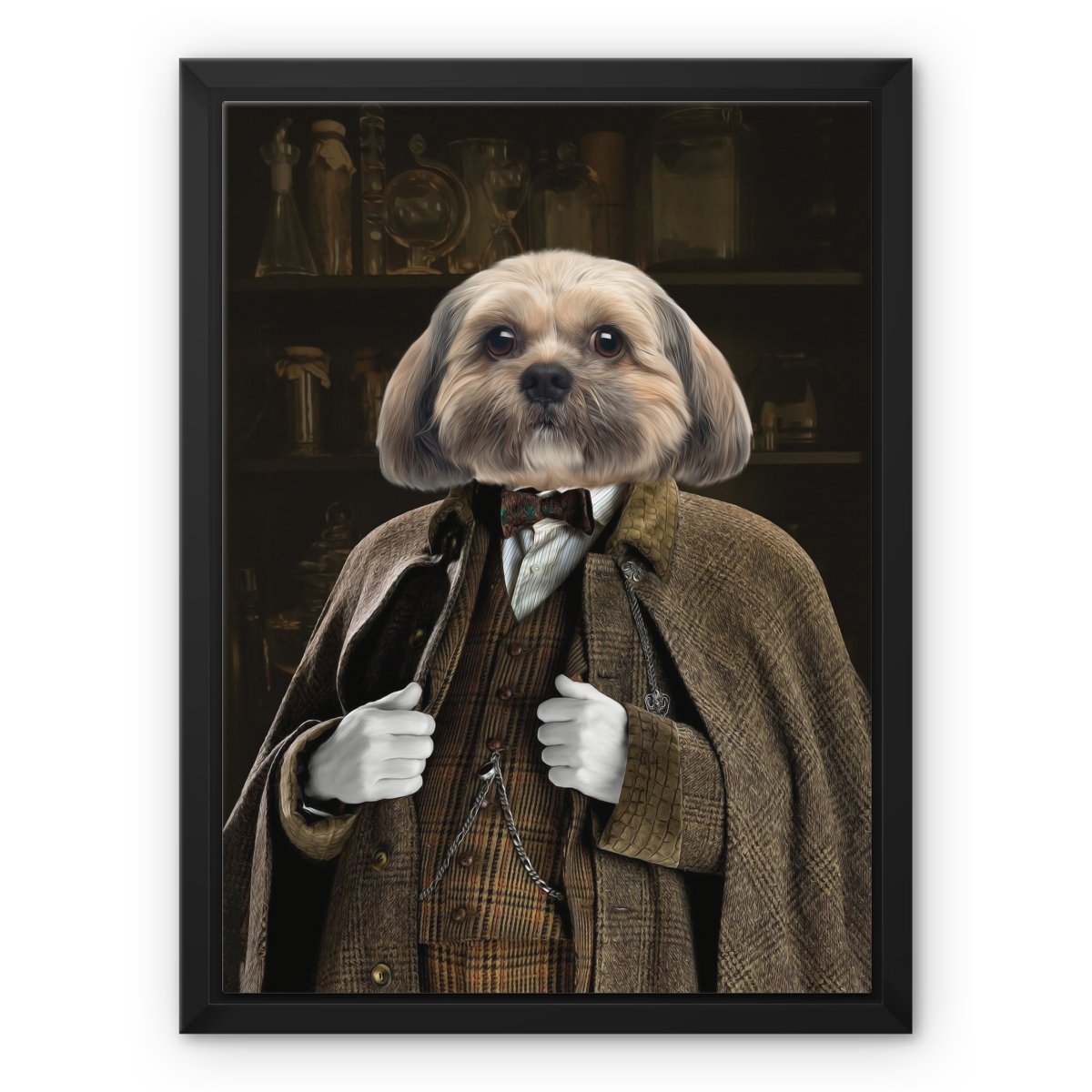 Professor Slughorn (Harry Potter Inspired): Custom Pet Canvas - Paw & Glory - Dog Portraits - Pet Portraits