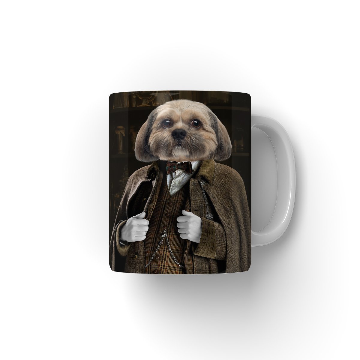 Professor Slughorn (Harry Potter Inspired): Custom Pet Coffee Mug - Paw & Glory - Dog Portraits - Pet Portraits