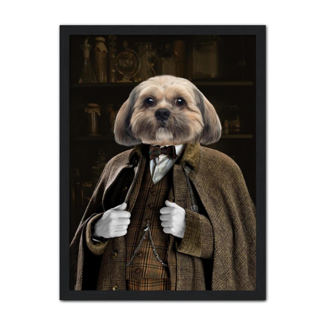 Professor Slughorn (Harry Potter Inspired): Custom Pet Portrait - Paw & Glory - Dog Portraits - Pet Portraits