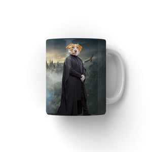 Professor Snape (Harry Potter Inspired): Custom Pet Coffee Mug - Paw & Glory - Dog Portraits - Pet Portraits