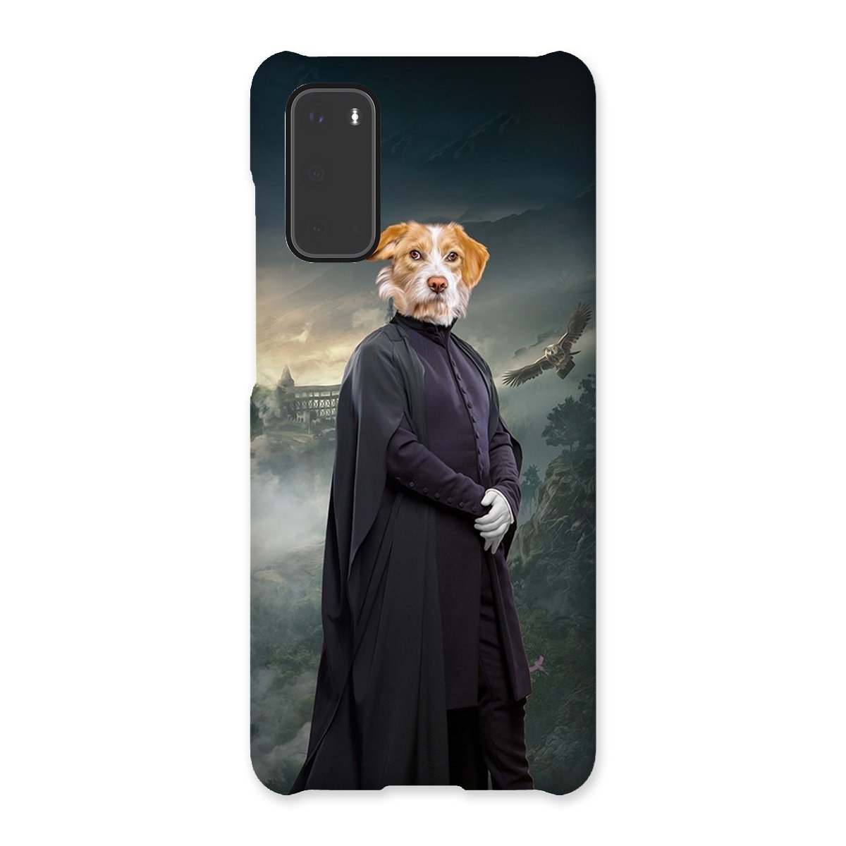 Professor Snape (Harry Potter Inspired): Custom Pet Phone Case - Paw & Glory - Dog Portraits - Pet Portraits