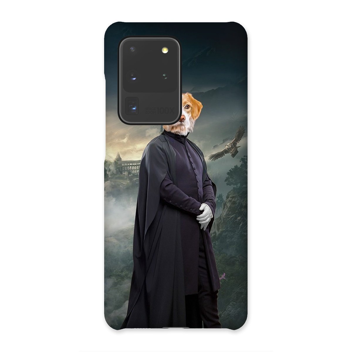 Professor Snape (Harry Potter Inspired): Custom Pet Phone Case - Paw & Glory - Dog Portraits - Pet Portraits