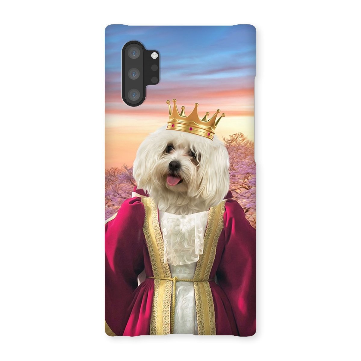 Queen Anne: Custom Pet Phone Case - Paw & Glory - Dog Portraits - Pet Portraits