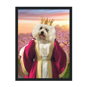 Queen Anne: Custom Pet Portrait - Paw & Glory - Dog Portraits - Pet Portraits