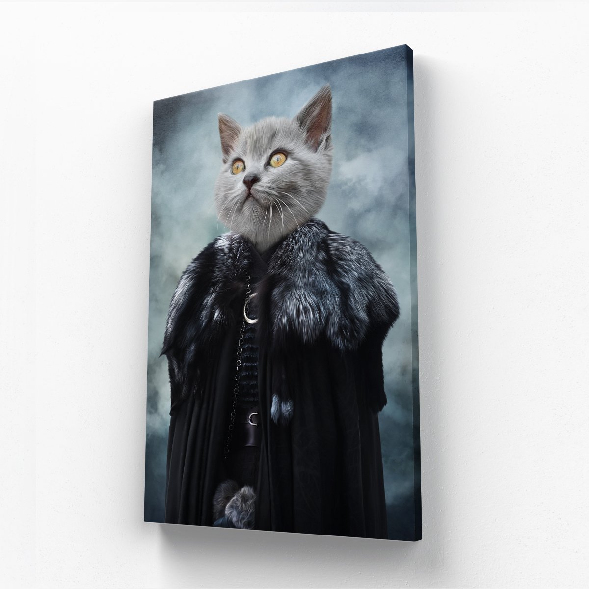 Queen Of The North (GOT Inspired): Custom Pet Canvas - Paw & Glory - Dog Portraits - Pet Portraits