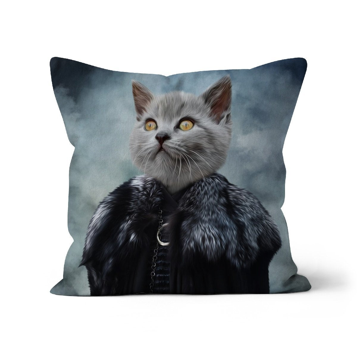 Queen Of The North (GOT Inspired): Custom Pet Pillow - Paw & Glory - Dog Portraits - Pet Portraits