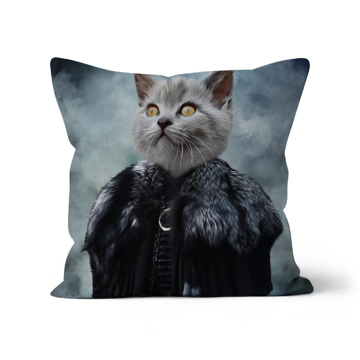 Queen Of The North (GOT Inspired): Custom Pet Pillow - Paw & Glory - Dog Portraits - Pet Portraits