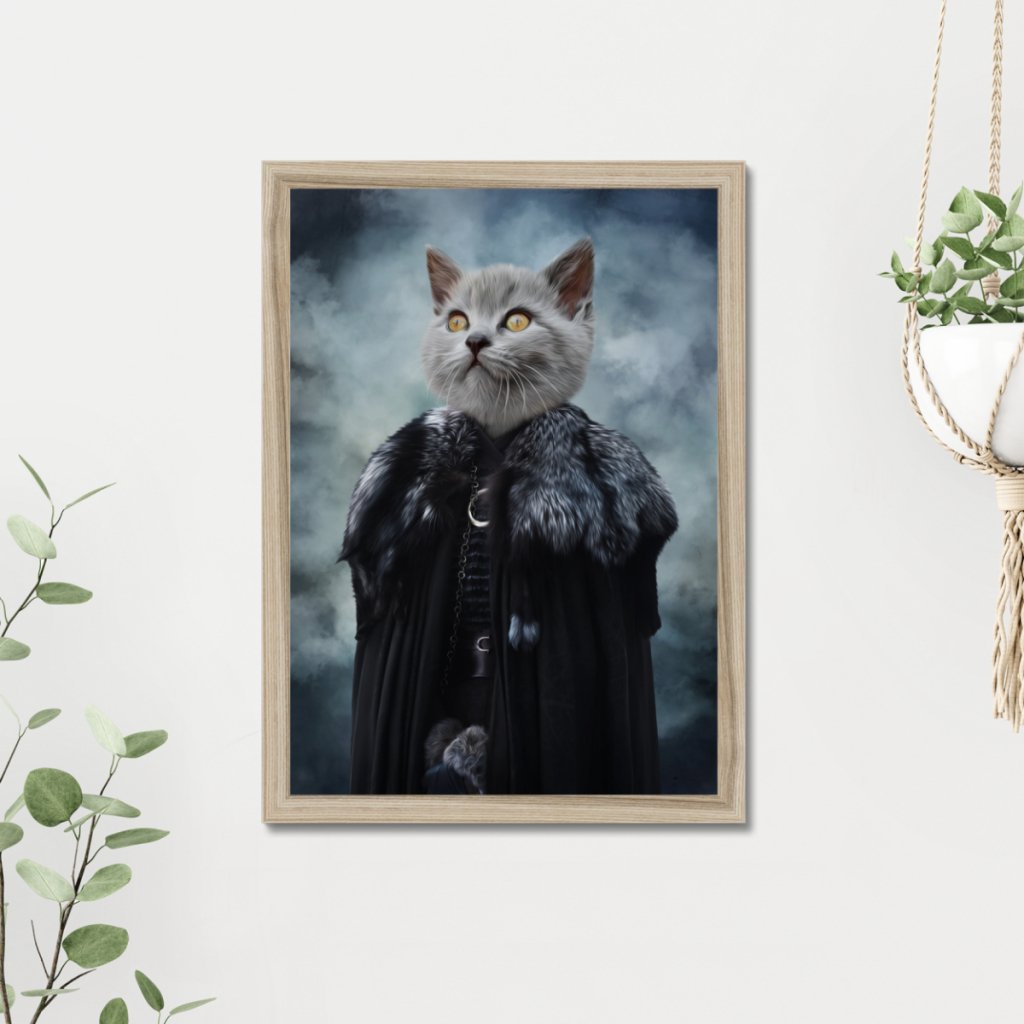 Queen Of The North (GOT Inspired): Custom Pet Portrait - Paw & Glory - Dog Portraits - Pet Portraits