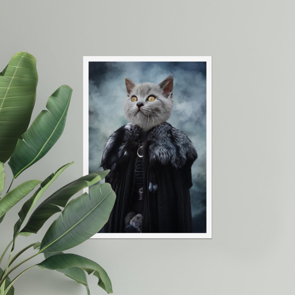 Queen Of The North (GOT Inspired): Custom Pet Poster - Paw & Glory - Dog Portraits - Pet Portraits