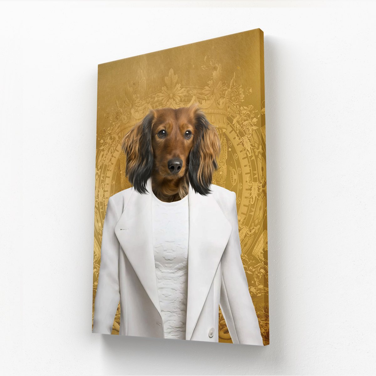 Queen Of The South: Custom Pet Canvas - Paw & Glory - Dog Portraits - Pet Portraits