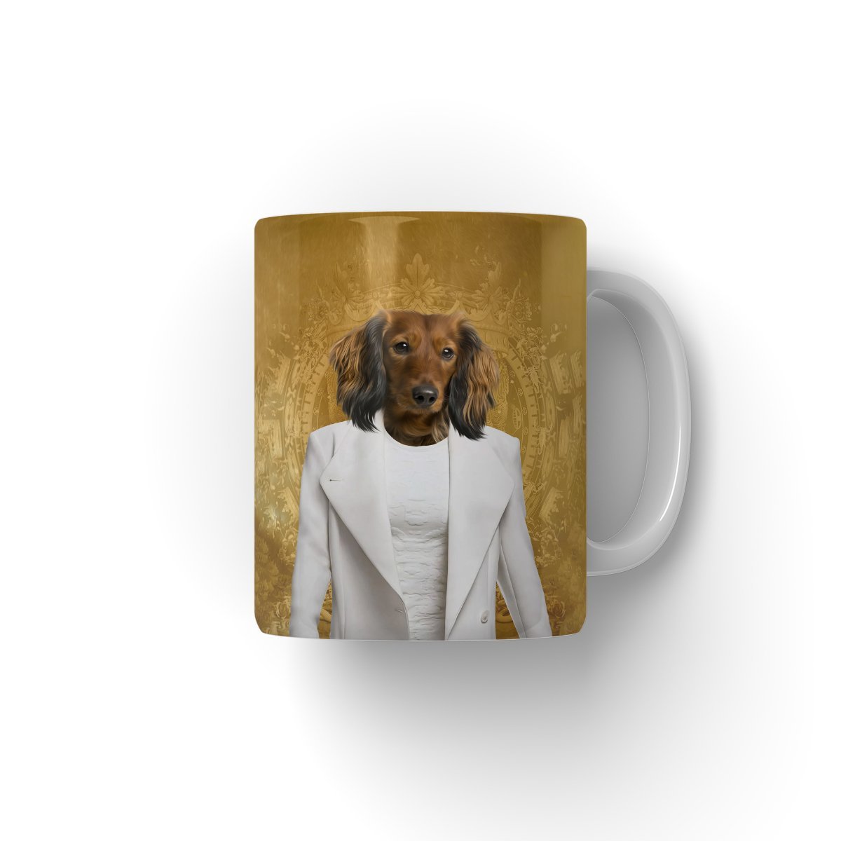 Queen Of The South: Custom Pet Coffee Mug - Paw & Glory - Dog Portraits - Pet Portraits