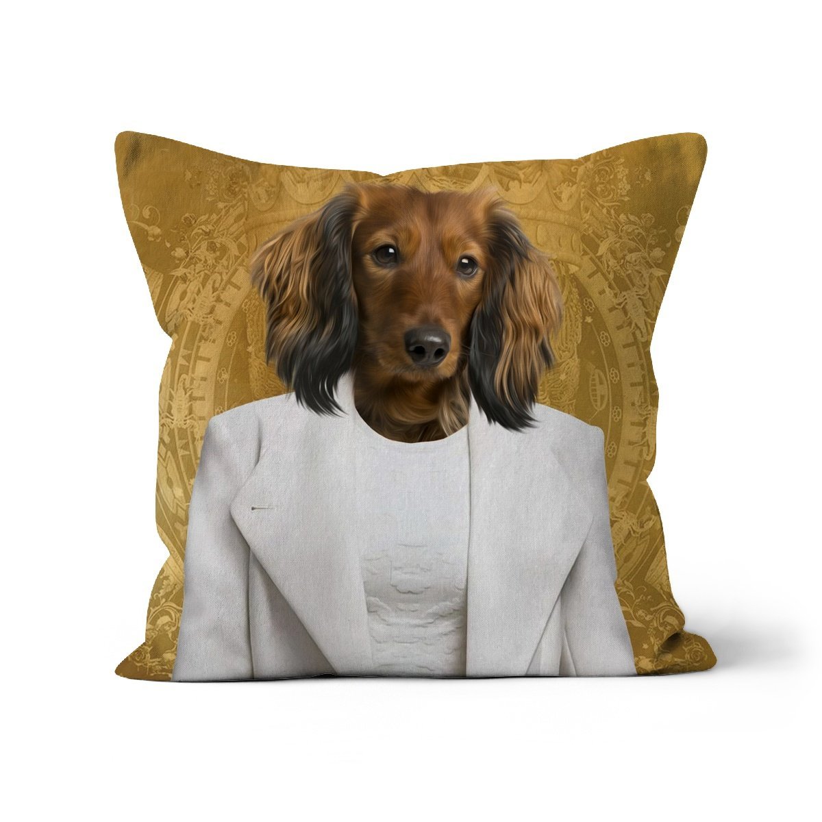 Queen Of The South: Custom Pet Pillow - Paw & Glory - Dog Portraits - Pet Portraits