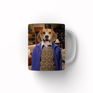 Raj Koothrappali (Big Bang Theory): Custom Pet Coffee Mug - Paw & Glory - Dog Portraits - Pet Portraits