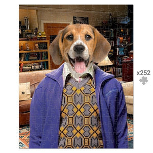 Raj Koothrappali (Big Bang Theory): Custom Pet Puzzle - Paw & Glory - Dog Portraits - Pet Portraits