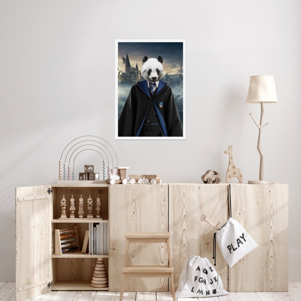 Ravenclaw (Harry Potter Inspired): Animal Art Poster - Paw & Glory - Dog Portraits - Pet Portraits