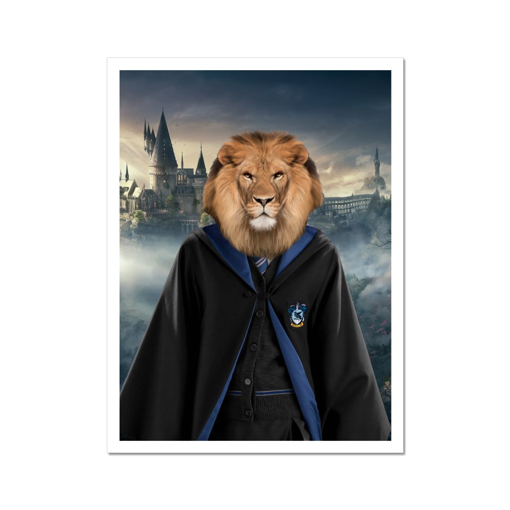 Ravenclaw (Harry Potter Inspired): Animal Art Poster - Paw & Glory - Dog Portraits - Pet Portraits