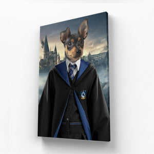 Ravenclaw (Harry Potter Inspired): Custom Pet Canvas - Paw & Glory - Dog Portraits - Pet Portraits