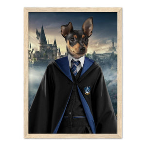 Ravenclaw (Harry Potter Inspired): Custom Pet Portrait - Paw & Glory - Dog Portraits - Pet Portraits