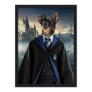 Ravenclaw (Harry Potter Inspired): Custom Pet Portrait - Paw & Glory - Dog Portraits - Pet Portraits