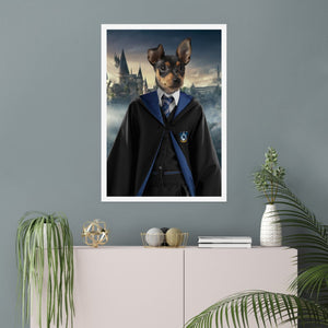 Ravenclaw (Harry Potter Inspired): Custom Pet Poster - Paw & Glory - Dog Portraits - Pet Portraits