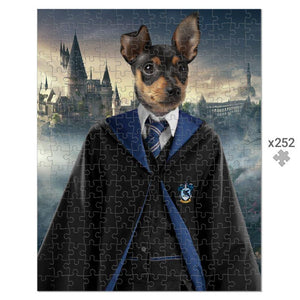 Ravenclaw (Harry Potter Inspired): Custom Pet Puzzle - Paw & Glory - Dog Portraits - Pet Portraits