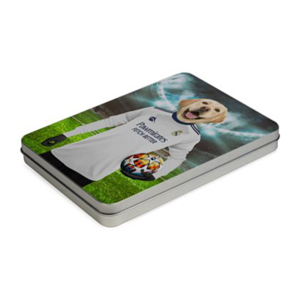 Real Pawdrid Football Club: Custom Pet Puzzle - Paw & Glory - Dog Portraits - Pet Portraits