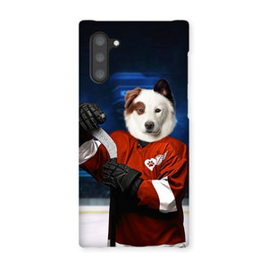 Red Paw Wings: Custom Pet Phone Case - Paw & Glory - Dog Portraits - Pet Portraits