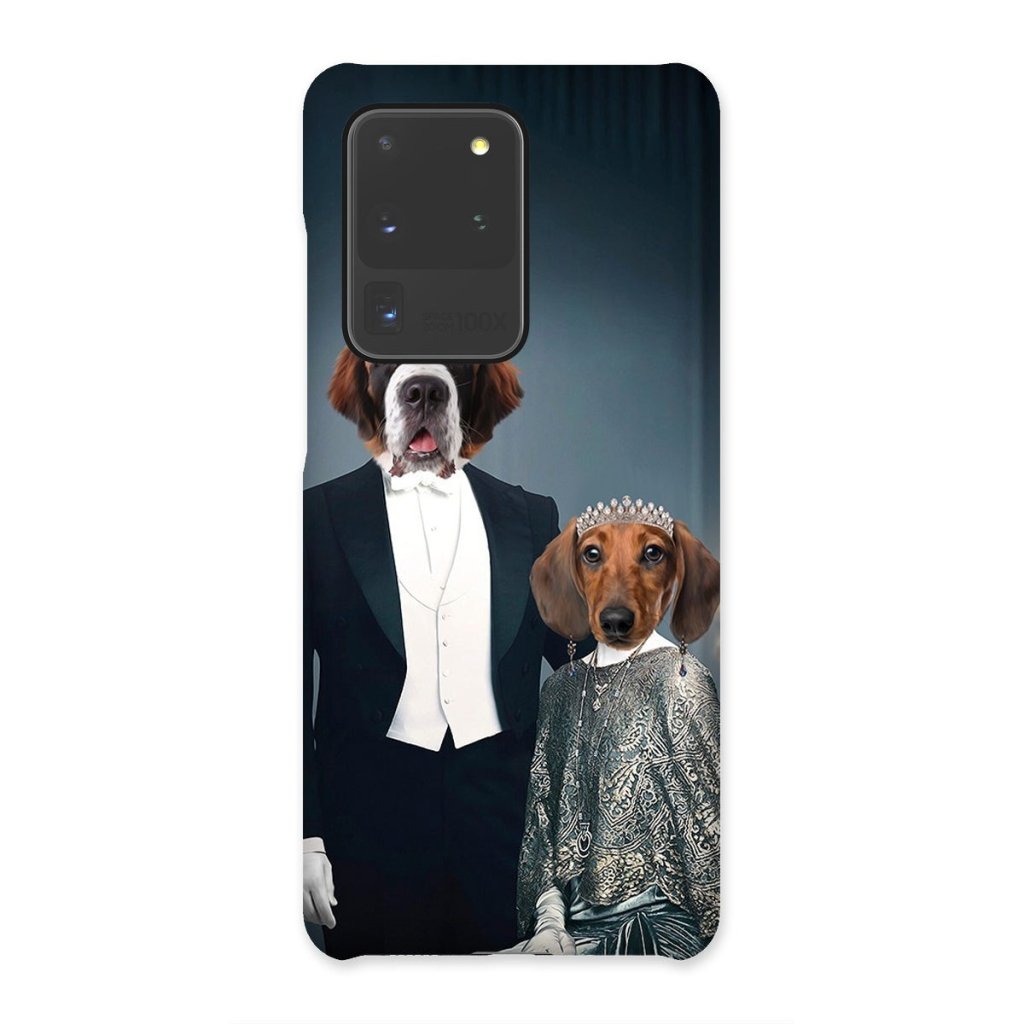 Robert & Cora (Downton Abbey Inspired): Custom Pet Phone Case - Paw & Glory - #pet portraits# - #dog portraits# - #pet portraits uk#