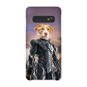 RoboPup (RoboCop Inspired): Custom Pet Phone Case - Paw & Glory - Dog Portraits - Pet Portraits