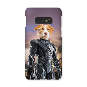 RoboPup (RoboCop Inspired): Custom Pet Phone Case - Paw & Glory - Dog Portraits - Pet Portraits