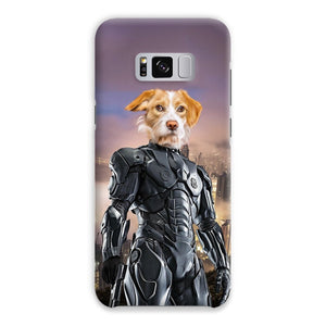 RoboPup (RoboCop Inspired): Custom Pet Phone Case - Paw & Glory - Dog Portraits - Pet Portraits