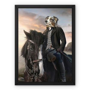 Ross (Poldark Inspired): Custom Pet Canvas - Paw & Glory - Dog Portraits - Pet Portraits