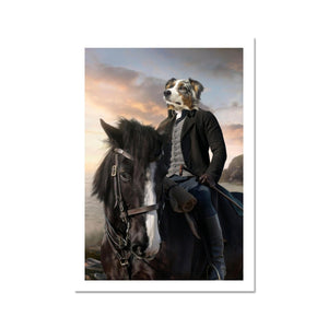 Ross (Poldark Inspired): Custom Pet Poster - Paw & Glory - Dog Portraits - Pet Portraits