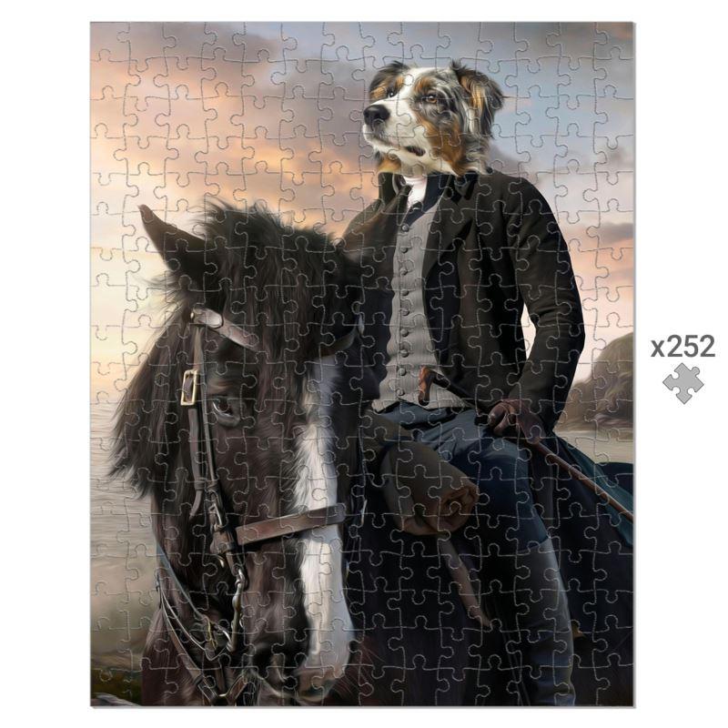 Ross (Poldark Inspired): Custom Pet Puzzle - Paw & Glory - Dog Portraits - Pet Portraits