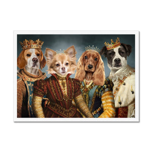 Royal Pops & Princesses: Custom Pet Portrait - Paw & Glory - Dog Portraits - Pet Portraits