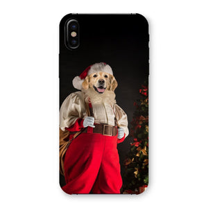 Santa Paws: Custom Pet Phone Case - Paw & Glory - Dog Portraits - Pet Portraits