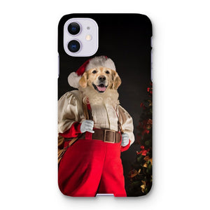 Santa Paws: Custom Pet Phone Case - Paw & Glory - Dog Portraits - Pet Portraits