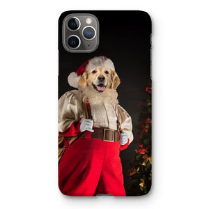 Santa Paws: Custom Pet Phone Case - Paw & Glory - Dog Portraits - Pet Portraits