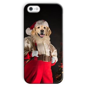 Santa Paws: Custom Pet Phone Case - Paw & Glory - Dog Portraits - Pet Portraits