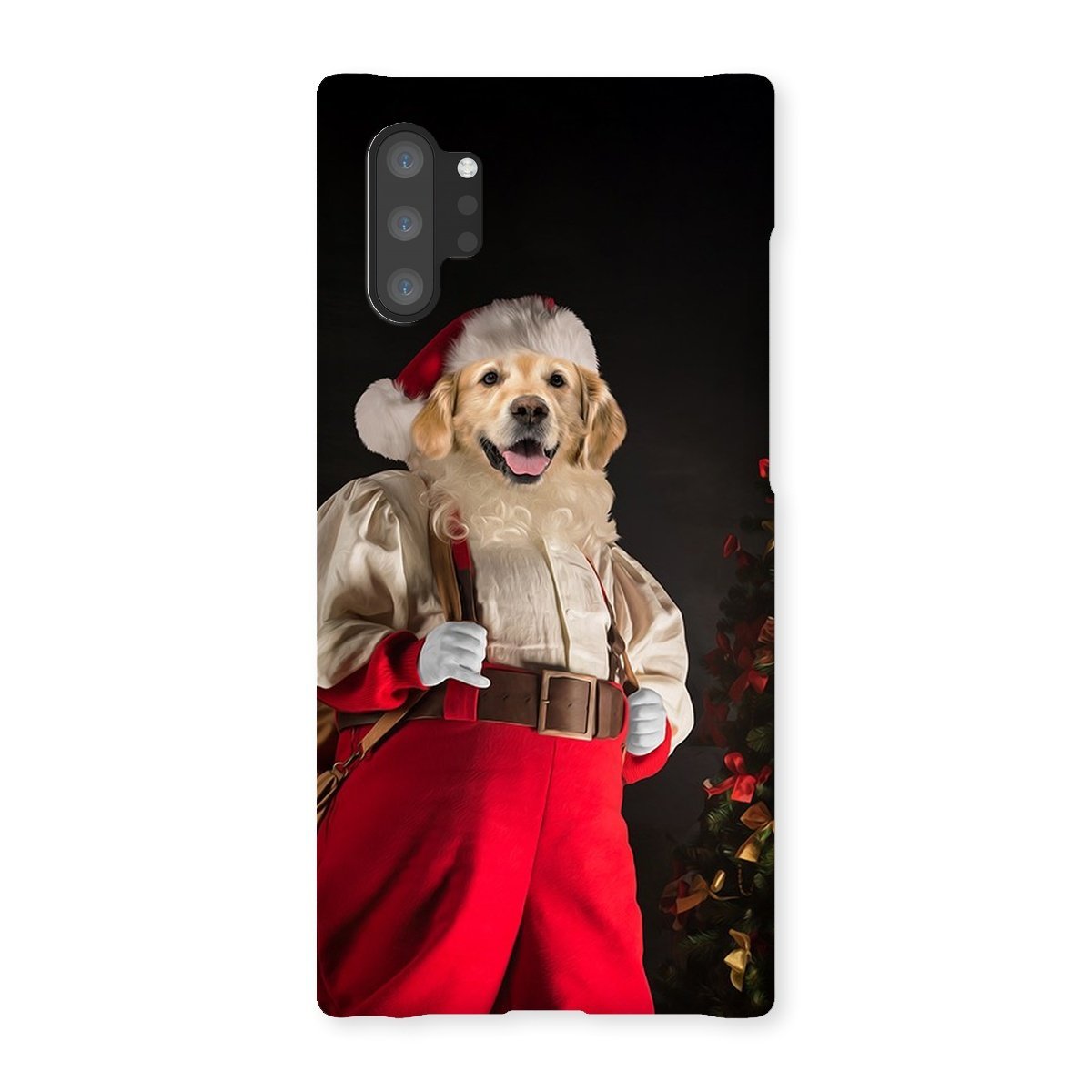 Santa Paws: Custom Pet Phone Case - Paw & Glory - Dog Portraits - Pet Portraits