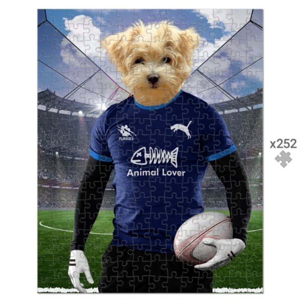 Scotland Rugby Team: Custom Pet Puzzle - Paw & Glory - Dog Portraits - Pet Portraits